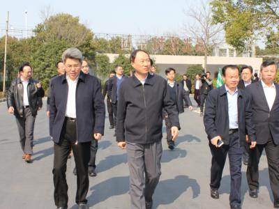 江苏副省长马秋林赴PA视讯游戏工业园考察调研